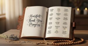 Thank You Prayer Message